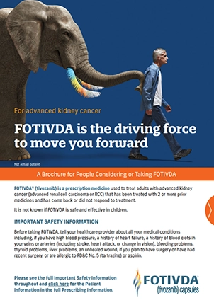 Patient Resources - FOTIVDA Patient and Caregiver Brochure